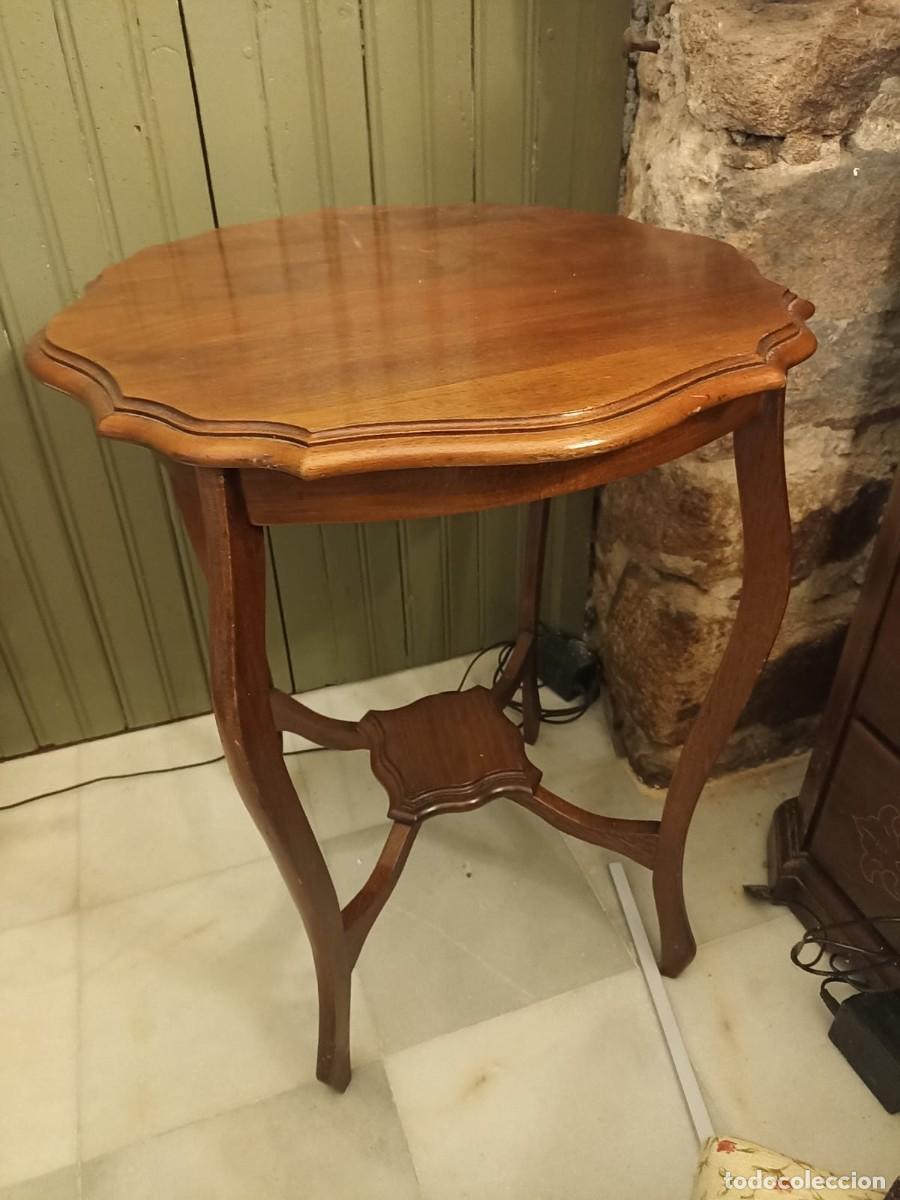 Antig&uuml;edades: Mesa Inglesa de caoba - Foto 1