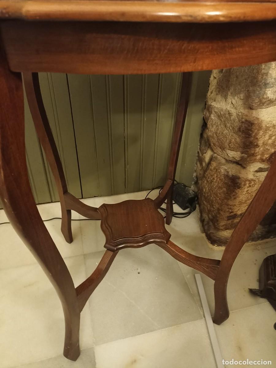Antig&uuml;edades: Mesa Inglesa de caoba - Foto 2