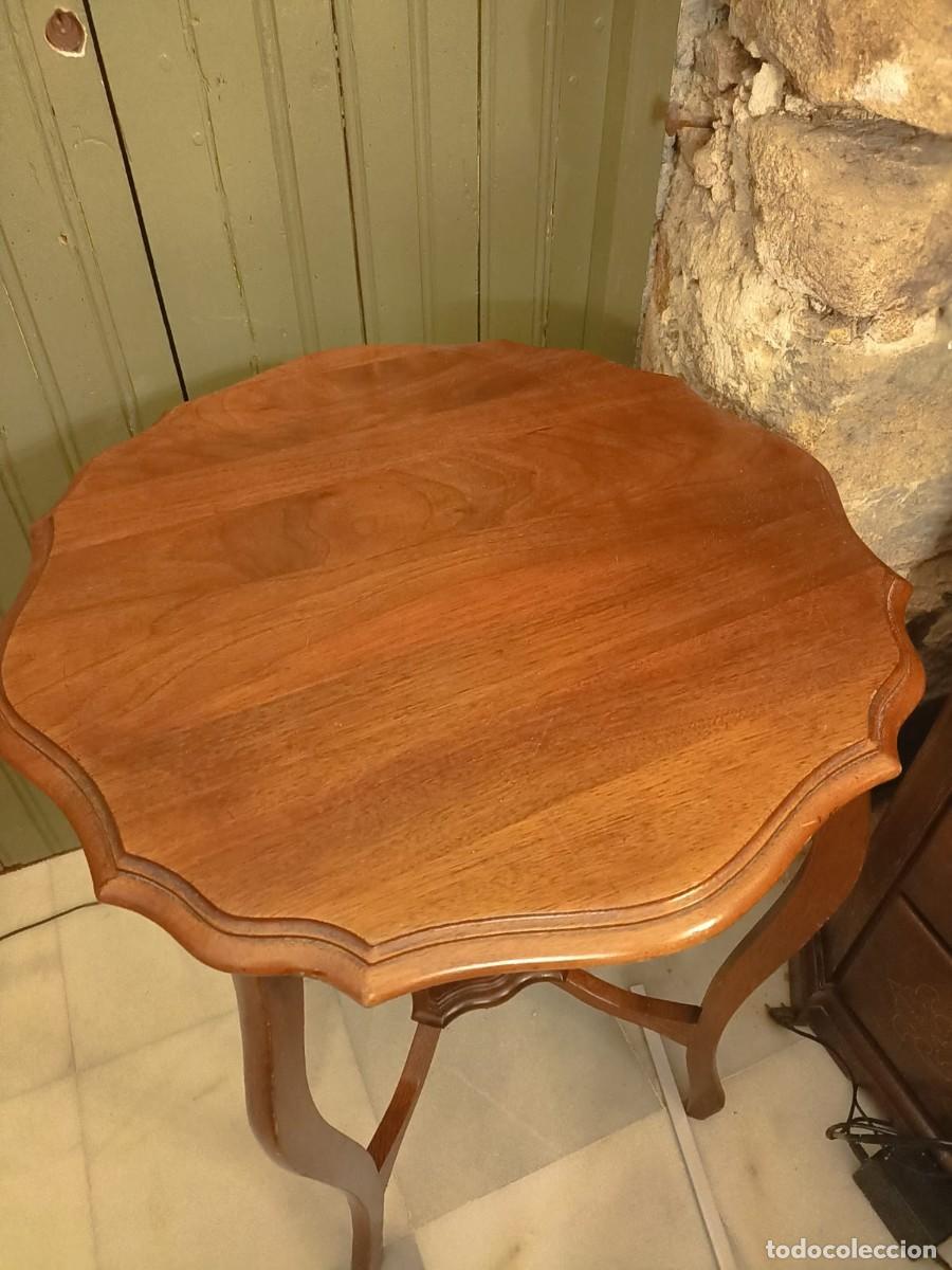 Antig&uuml;edades: Mesa Inglesa de caoba - Foto 3