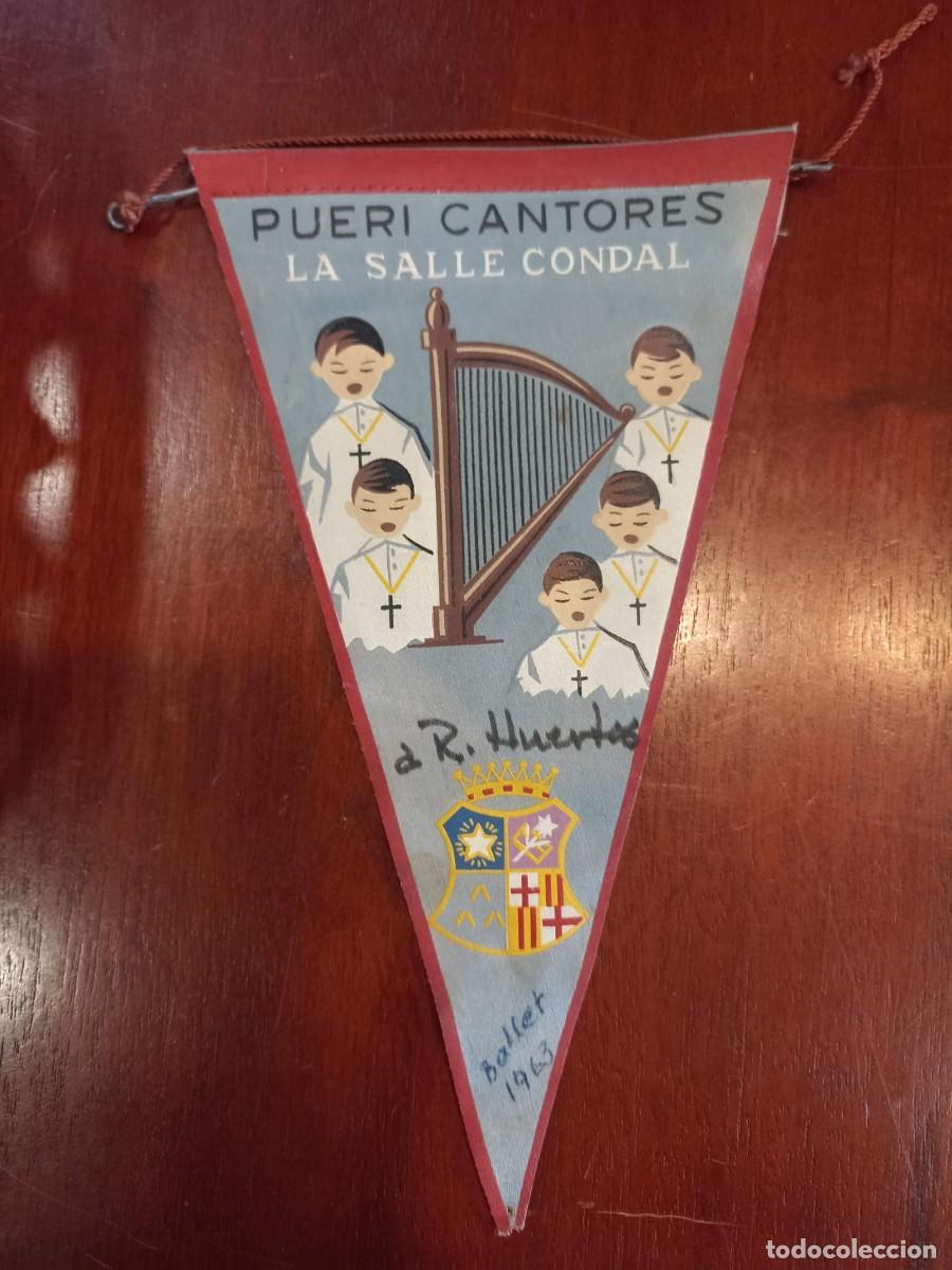 Antig&uuml;edades: Banderin Pueri Cantores La Salle Condal