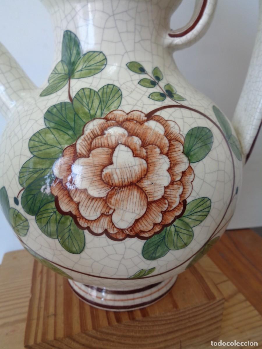 Antiques: &iexcl;&iexcl; PIEZA CERAMICA COLECCION. &rdquo;VIDRIADA.&rdquo; Fabrica BENLLOCH. Manises.( Valencia.).!! C-18.