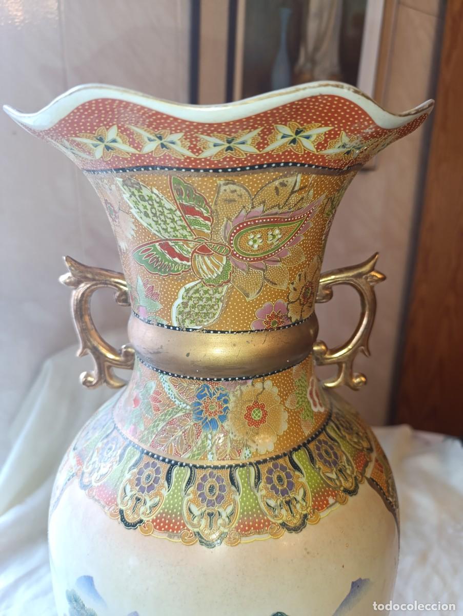 Antig&uuml;edades: Jarron Japones estilo Satsuma - Foto 3