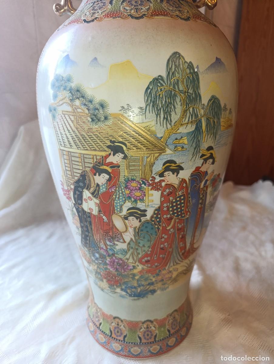 Antig&uuml;edades: Jarron Japones estilo Satsuma - Foto 4
