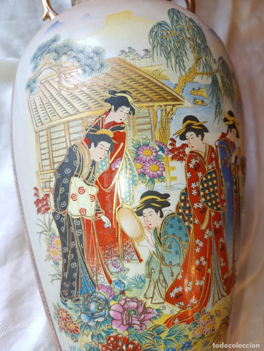 Antig&uuml;edades: Jarron Japones estilo Satsuma - Foto 13