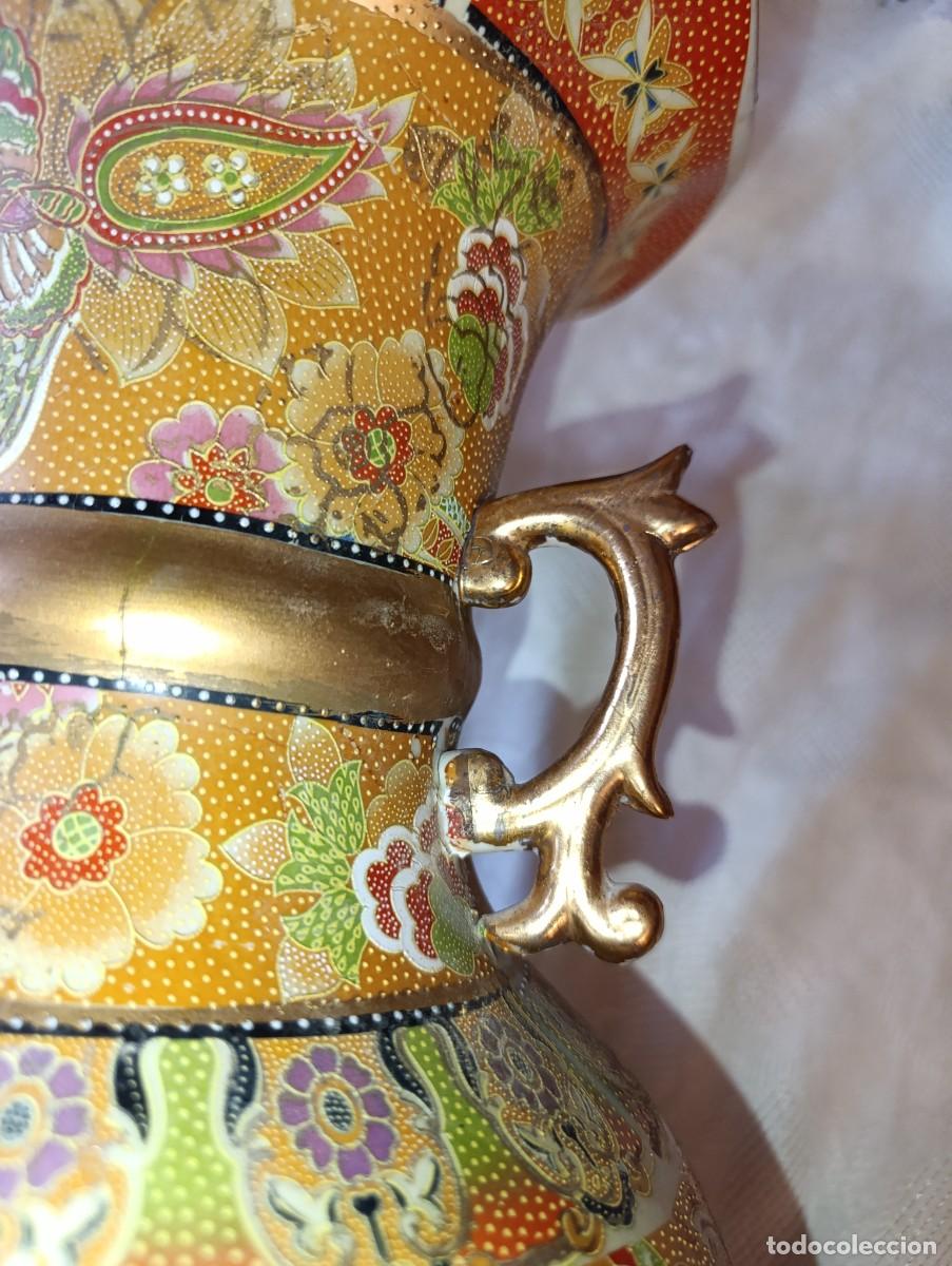 Antig&uuml;edades: Jarron Japones estilo Satsuma - Foto 17