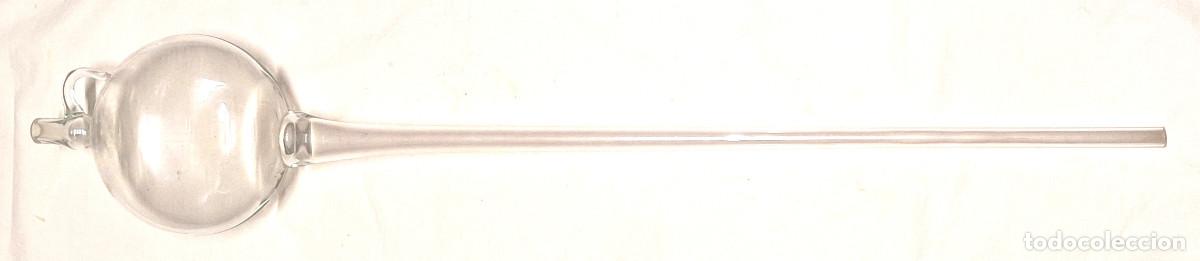 Antiques: Pipeta de Vino Cristal soplado 1 Litro. Med. 90 cm