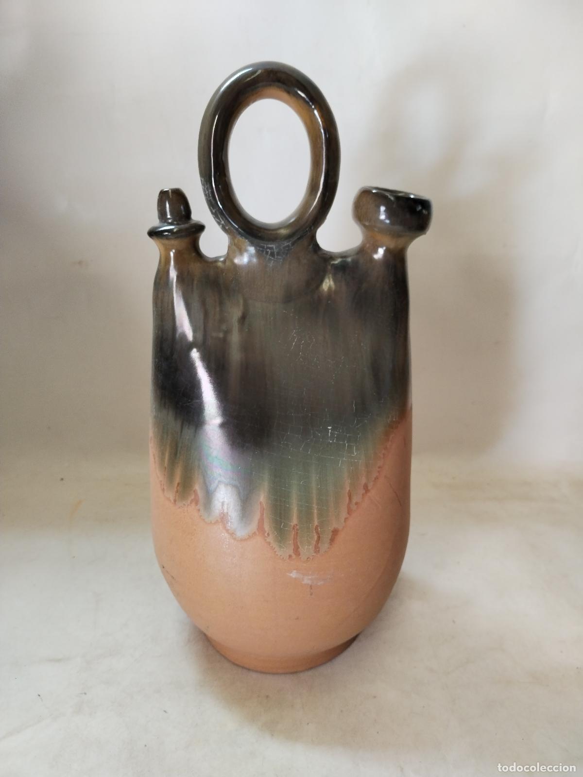 Antig&uuml;edades: botijo de ceramica vidriada - Foto 7