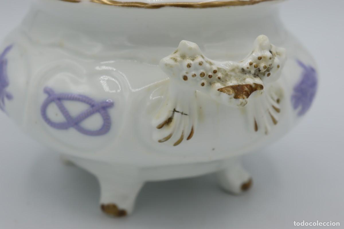 Antig&uuml;edades: Peque&ntilde;a sopera decorada con el Nudo de Stafford - Foto 5