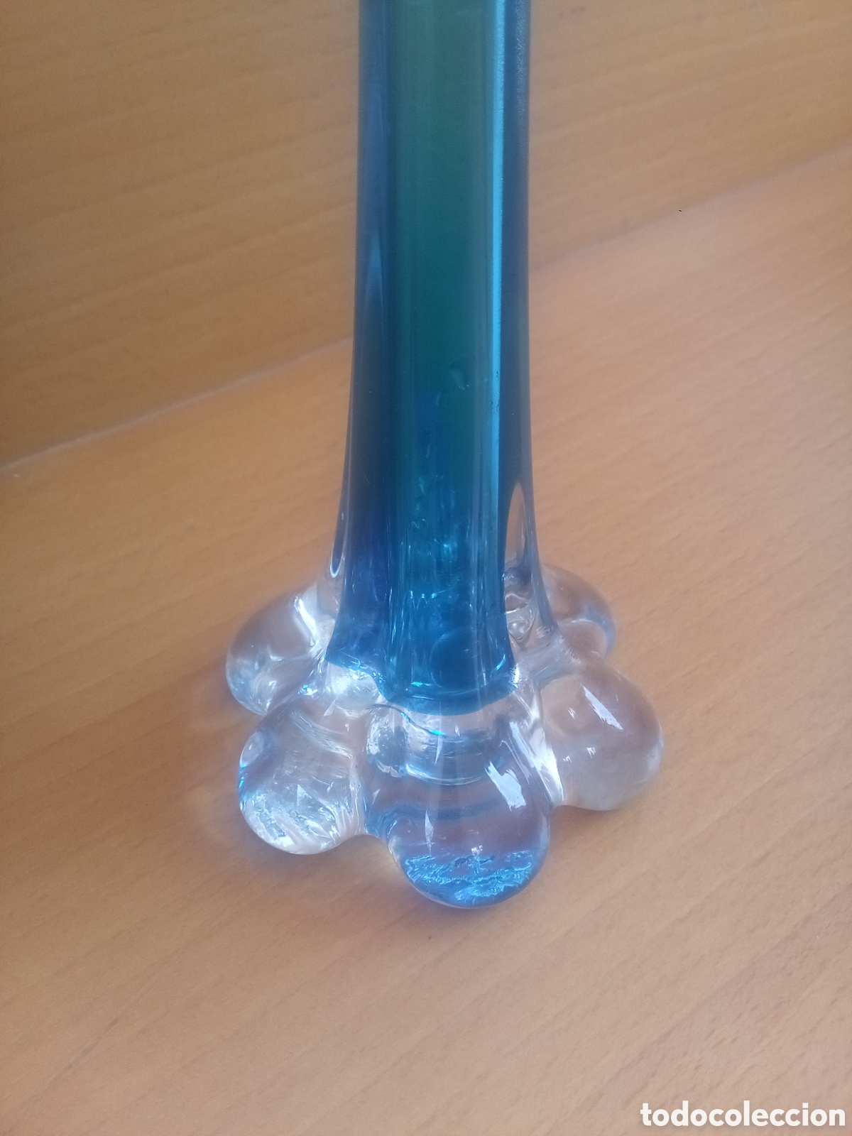 Antig&uuml;edades: VIOLETERO CRISTAL MURANO - FLORERO - JARRON - Foto 2