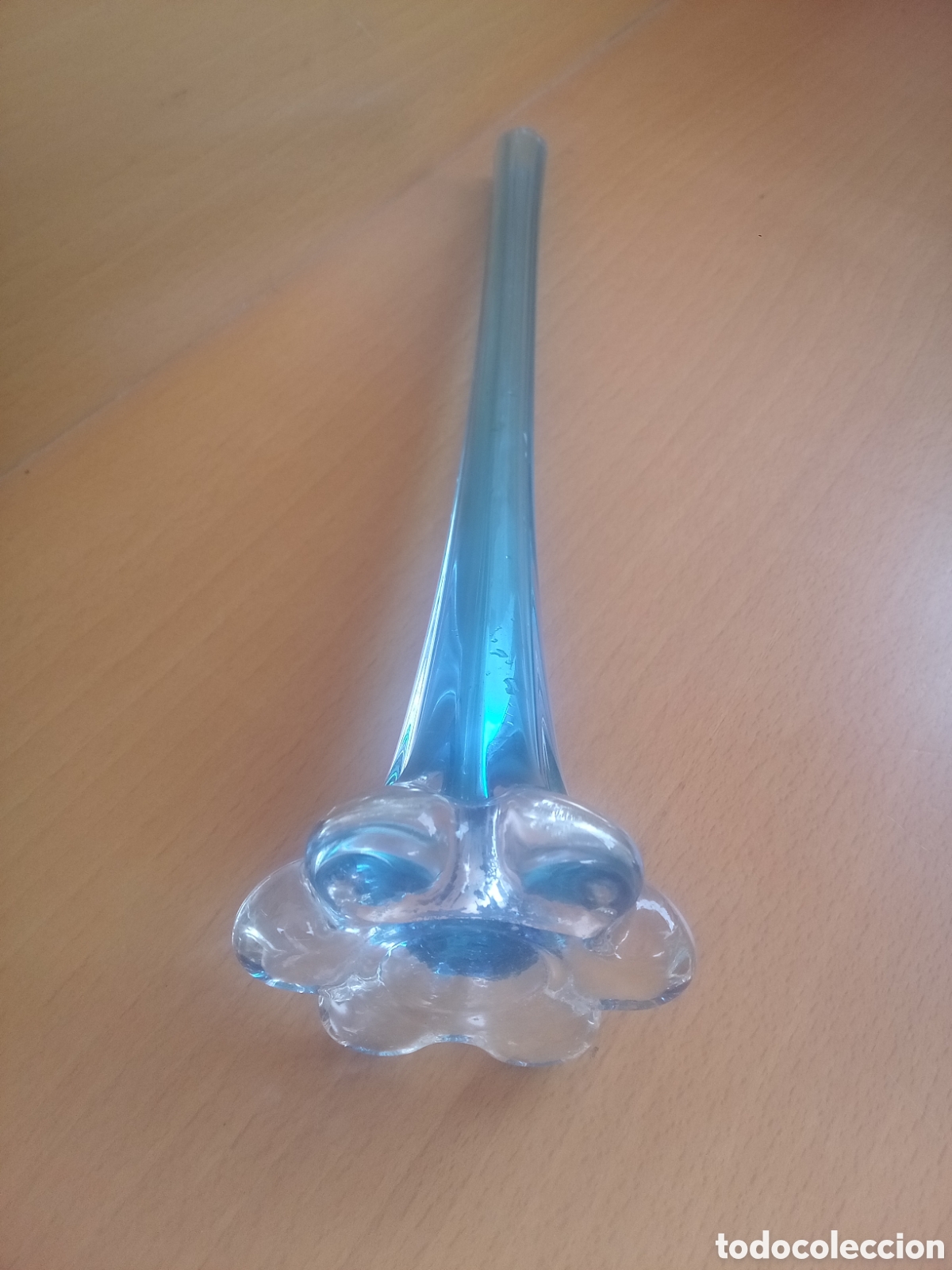 Antig&uuml;edades: VIOLETERO CRISTAL MURANO - FLORERO - JARRON - Foto 5