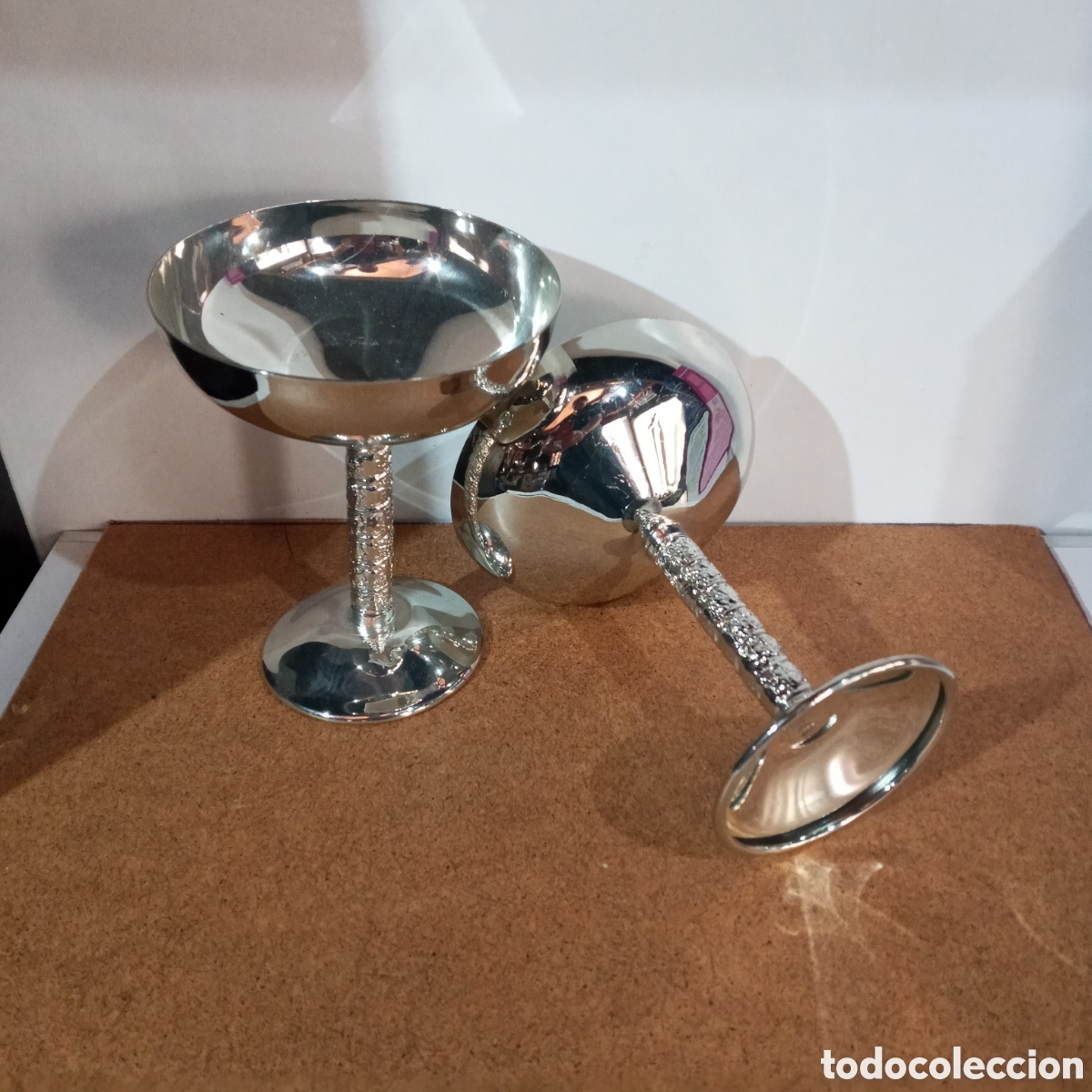 Antig&uuml;edades: COPAS CALIZ PLATEADAS - Foto 3