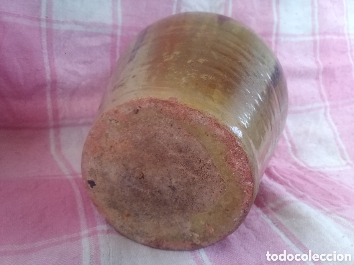 Antig&uuml;edades: C&Aacute;NTARO CER&Aacute;MICA ESMALTADA - Foto 8