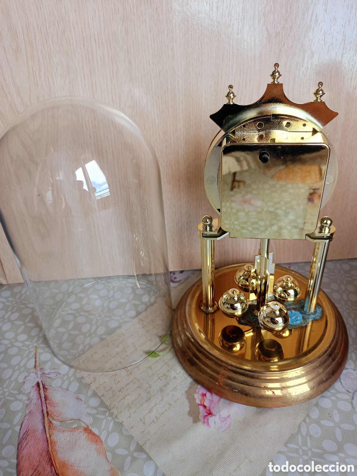 Antig&uuml;edades: Reloj de mesa marca kaller - Foto 3