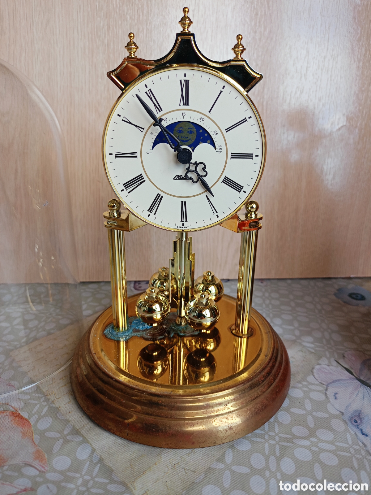 Antig&uuml;edades: Reloj de mesa marca kaller - Foto 2