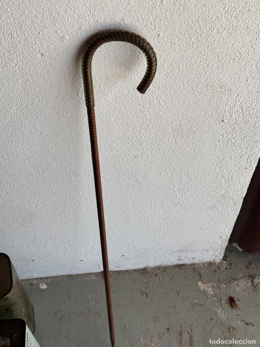 Antig&uuml;edades: Bonito bast&oacute;n antiguo artesanal - Foto 1