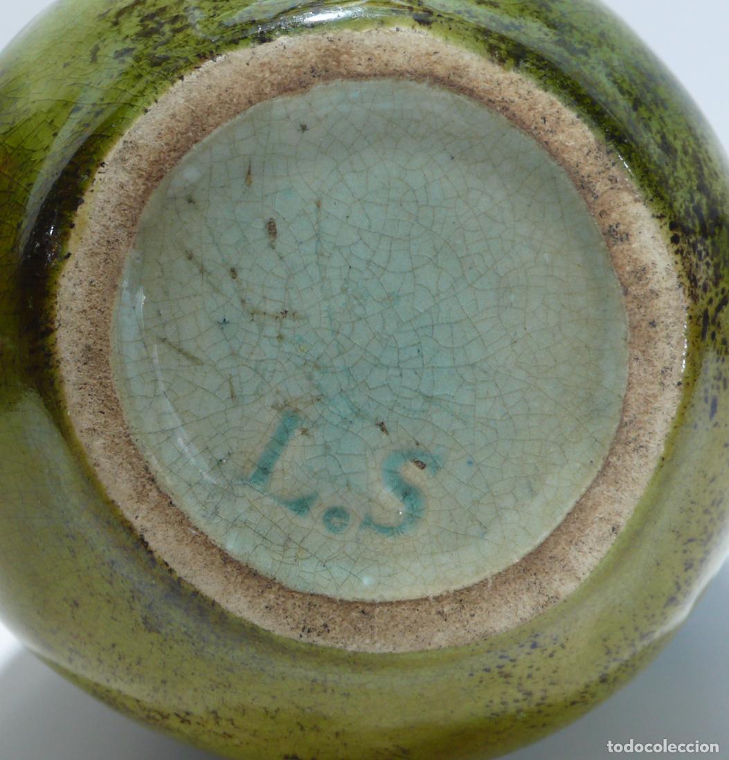 Antig&uuml;edades: JARRA DE CERAMICA ESMALTADA - Foto 3