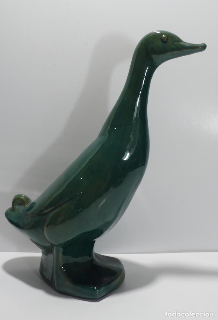 Antig&uuml;edades: PATO EN CERAMICA ESMALTADA - Foto 1