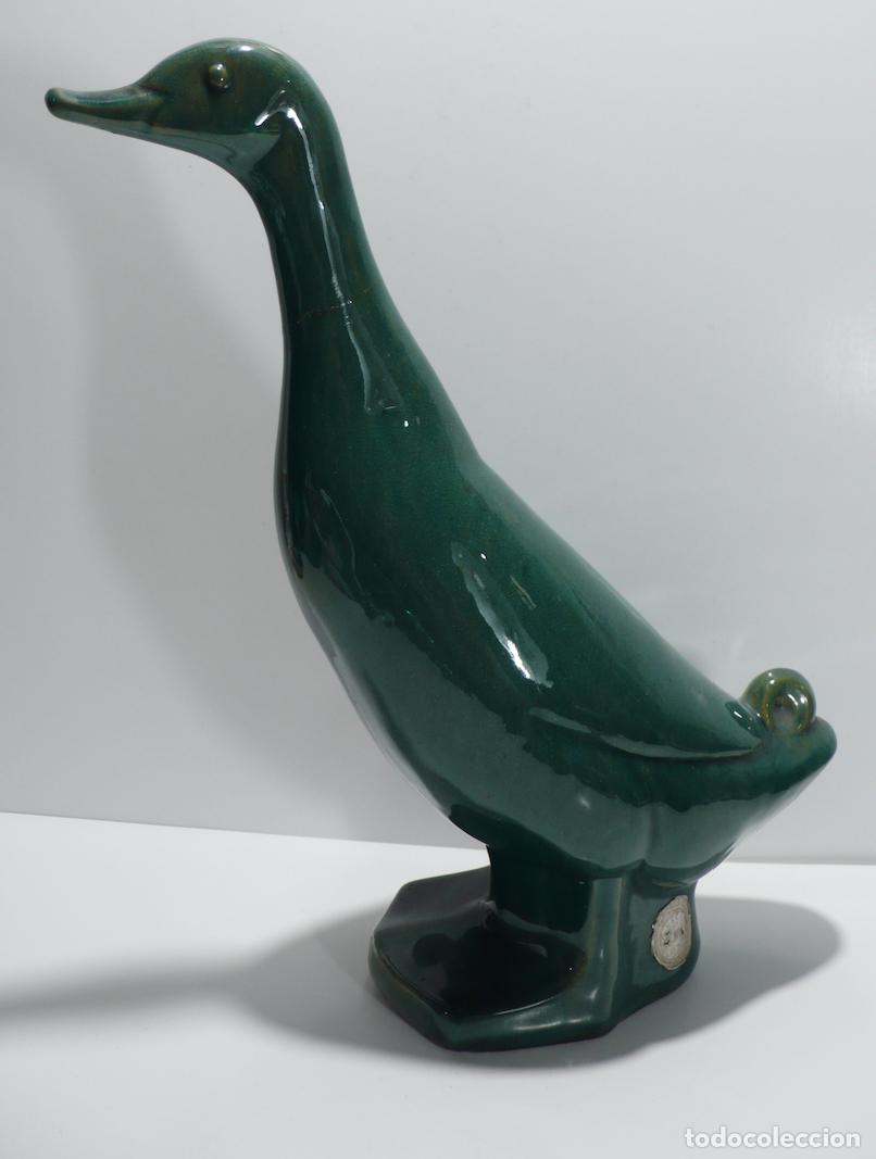 Antig&uuml;edades: PATO EN CERAMICA ESMALTADA - Foto 3