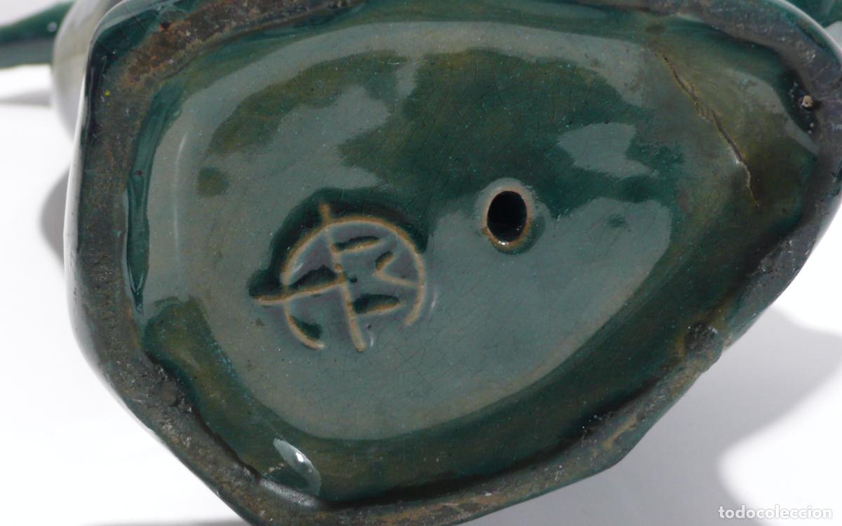 Antig&uuml;edades: PATO EN CERAMICA ESMALTADA - Foto 5