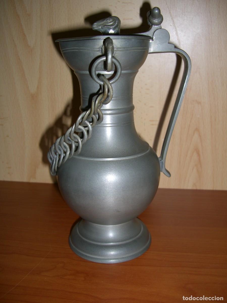 Antig&uuml;edades: JARRA DE ESTA&Ntilde;O CON CADENA - Foto 3