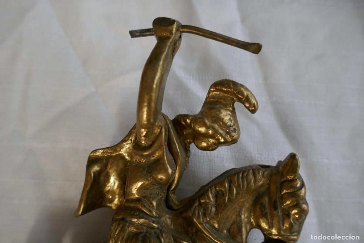 Antig&uuml;edades: GUERRERO DE BRONCE (SANT JORDI??) - Foto 3