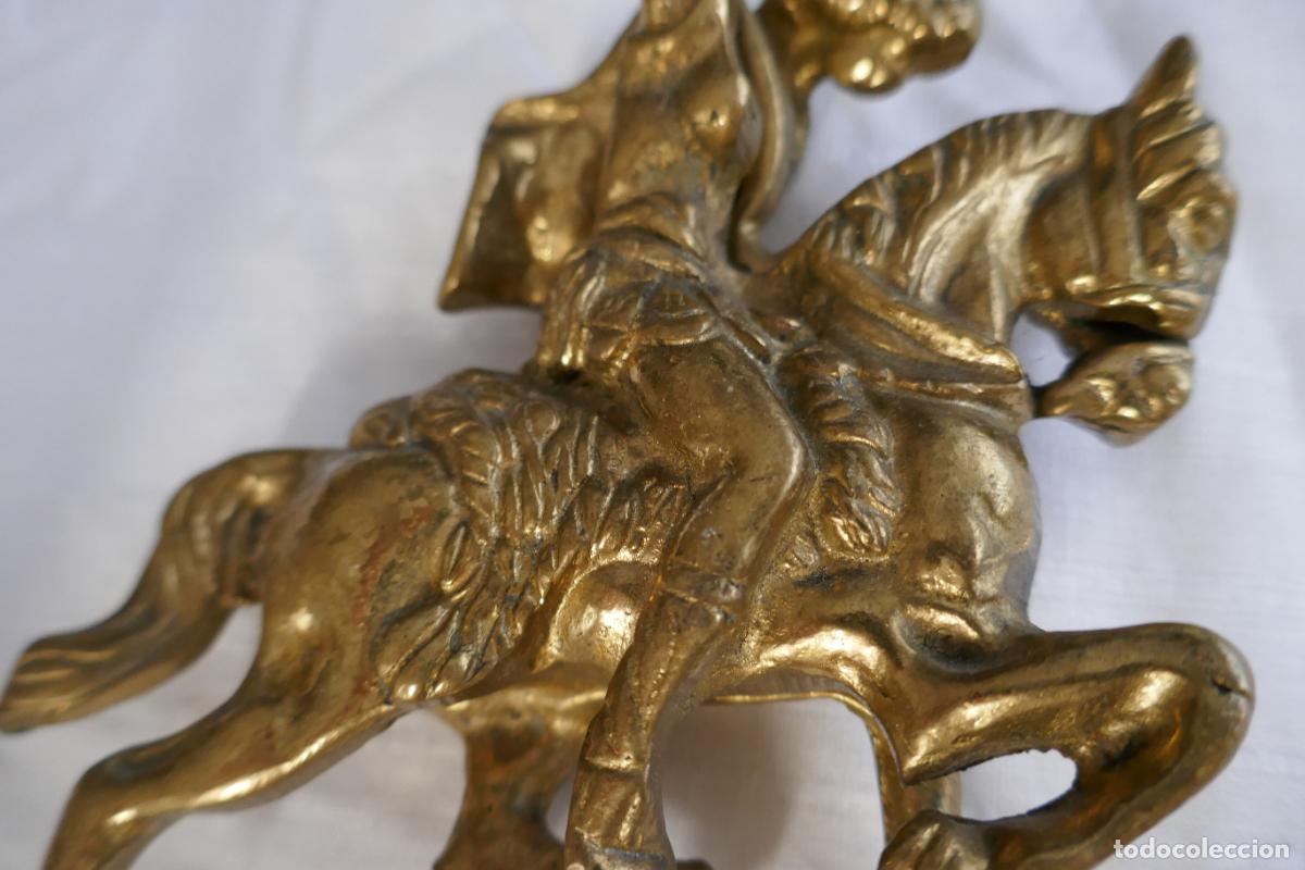 Antig&uuml;edades: GUERRERO DE BRONCE (SANT JORDI??) - Foto 4