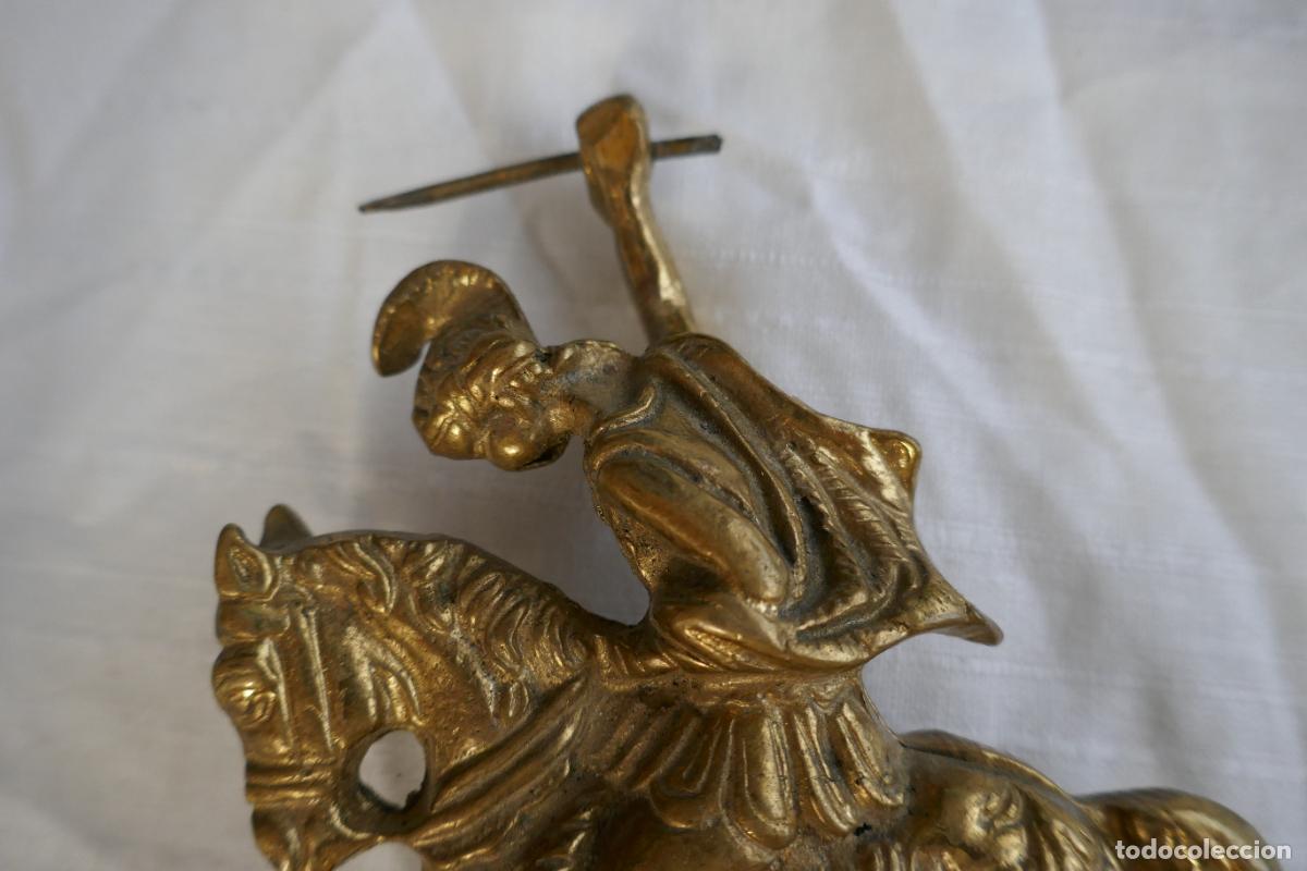 Antig&uuml;edades: GUERRERO DE BRONCE (SANT JORDI??) - Foto 7