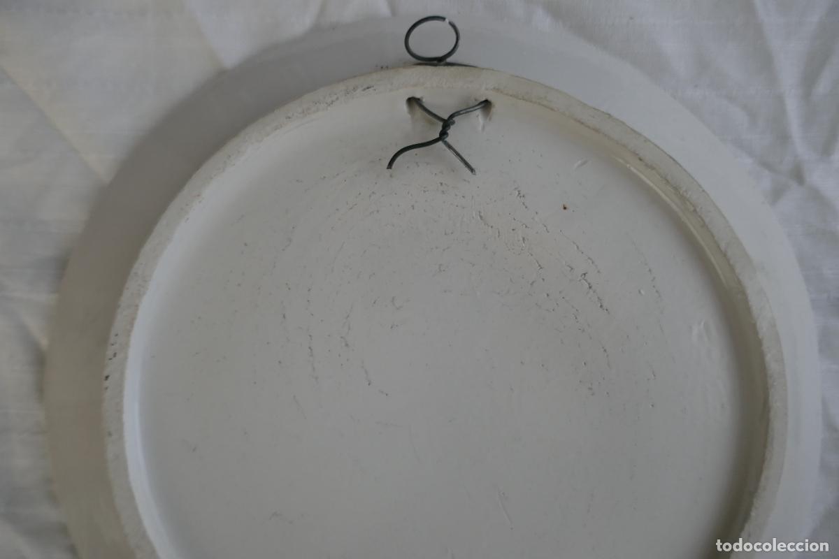 Antig&uuml;edades: PLATO PINTAD A MANO / MANZANAS Y PERA - Foto 7