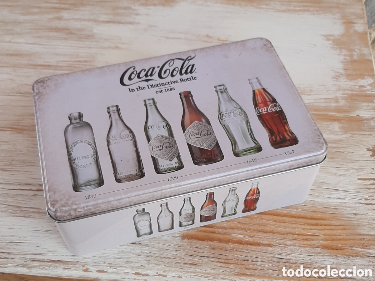 Antig&uuml;edades: Lata coca cola chapa, edici&oacute;n limitada - Foto 1