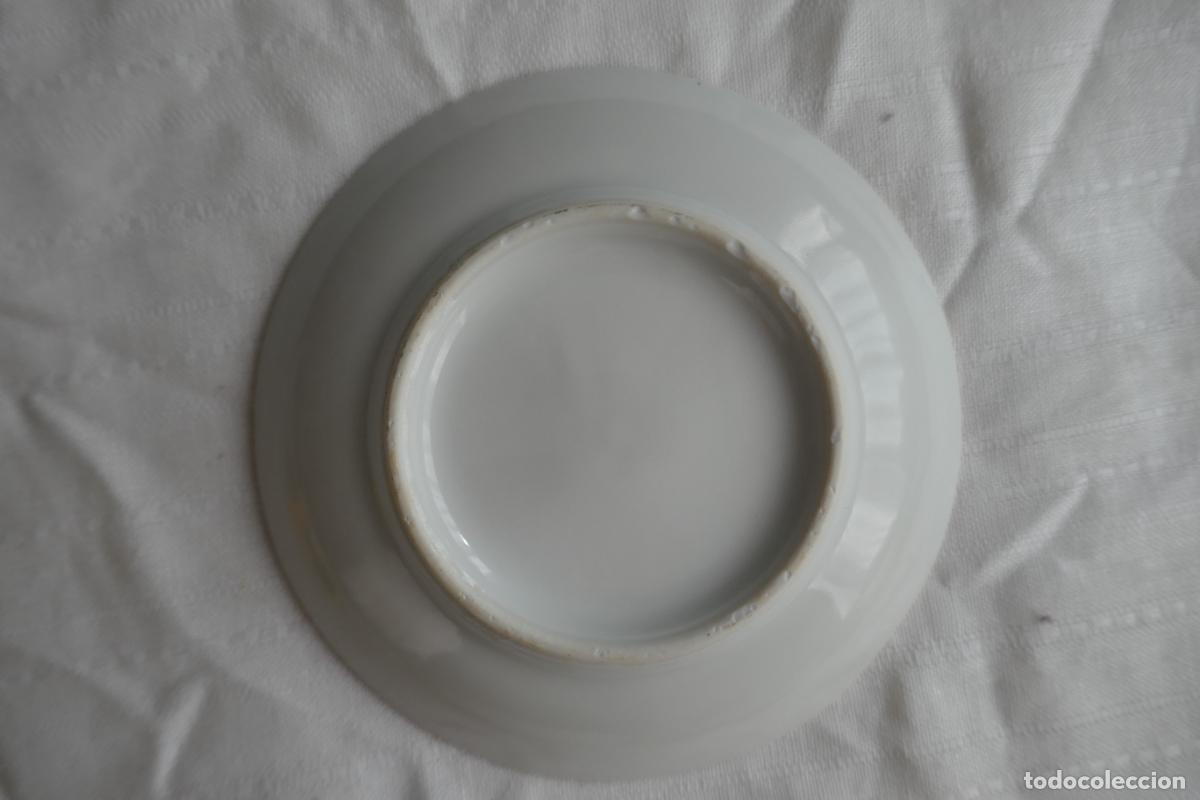 Antig&uuml;edades: LOTE DE 6 PLATITOS CON ESCENAS DE MARISCO Y TAPAS - Foto 7