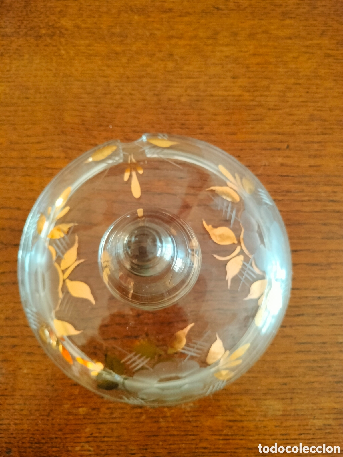 Antig&uuml;edades: Ponchera antigua de Cristal - Foto 13