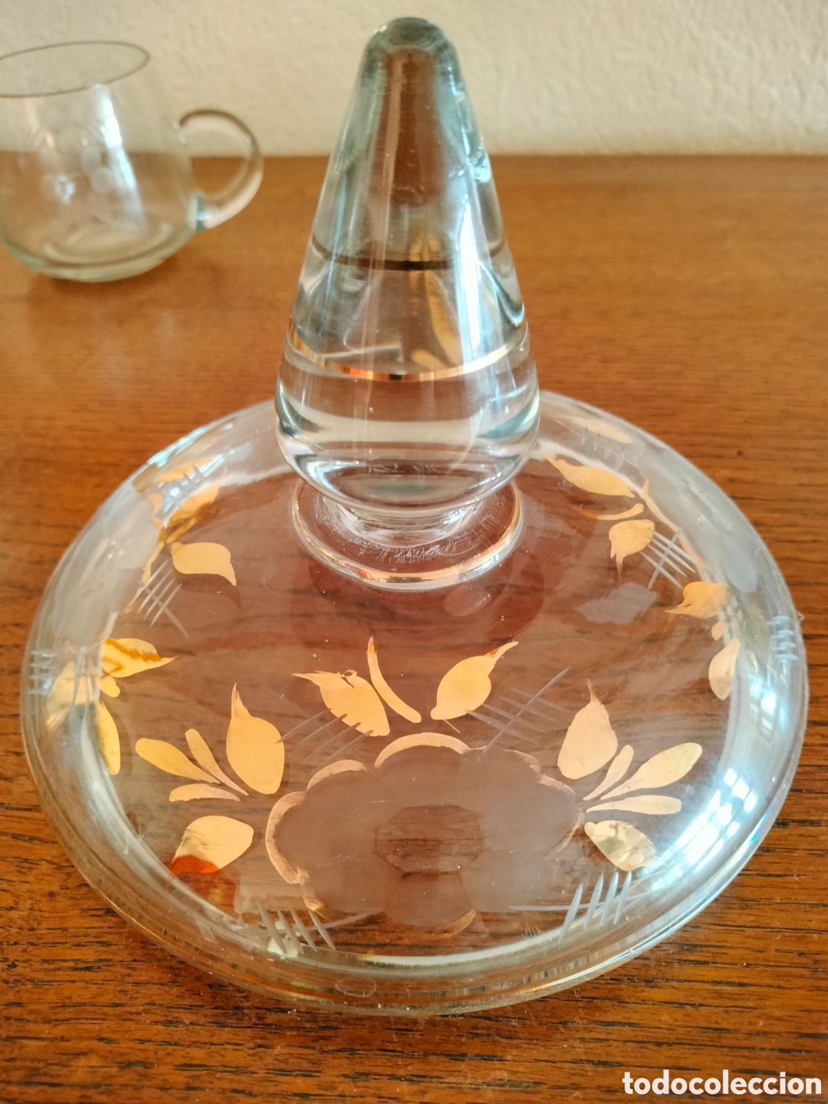 Antig&uuml;edades: Ponchera antigua de Cristal - Foto 14