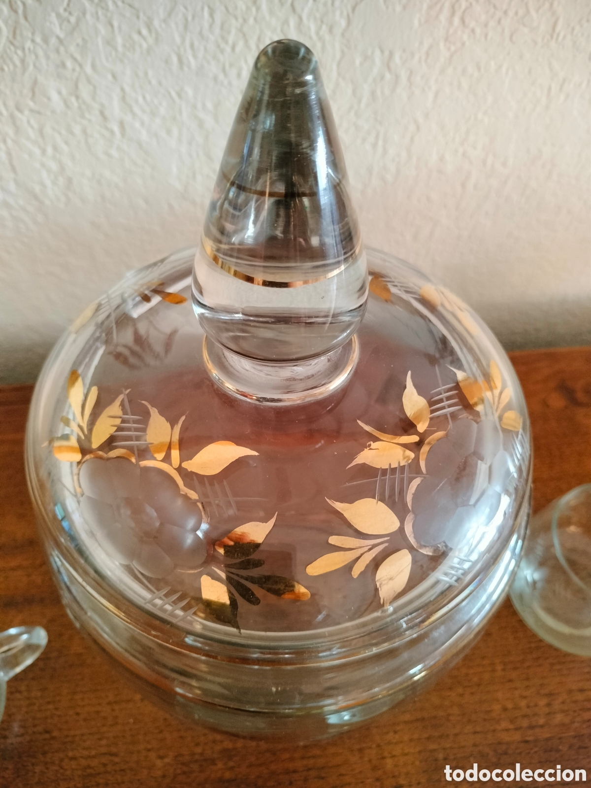 Antig&uuml;edades: Ponchera antigua de Cristal - Foto 15