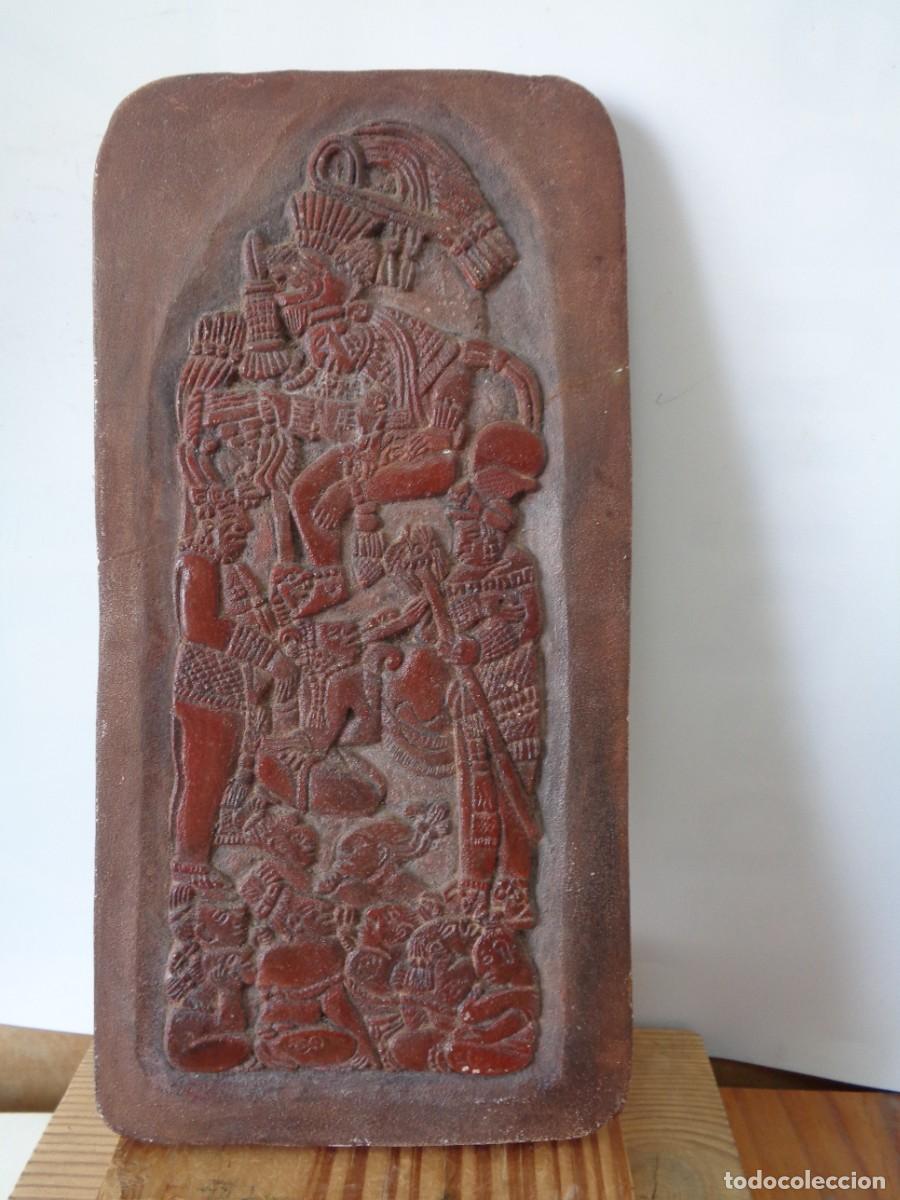 Antig&uuml;edades: &iexcl;&iexcl; TABLILLA AZTECA. DIOS &rdquo; Xipe To'tec. &rdquo; Dios de. : La Abundancia, La Riqueza y El Amor. !! C-18.