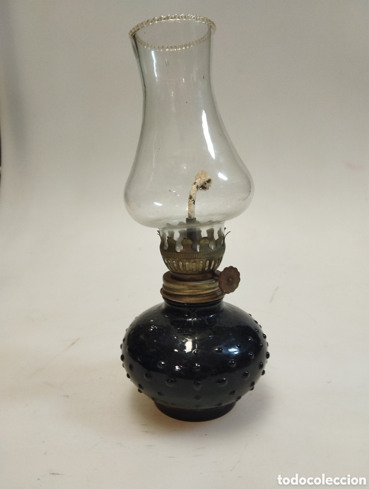 Antig&uuml;edades: Peque&ntilde;o Quinque 20 cm - Foto 2
