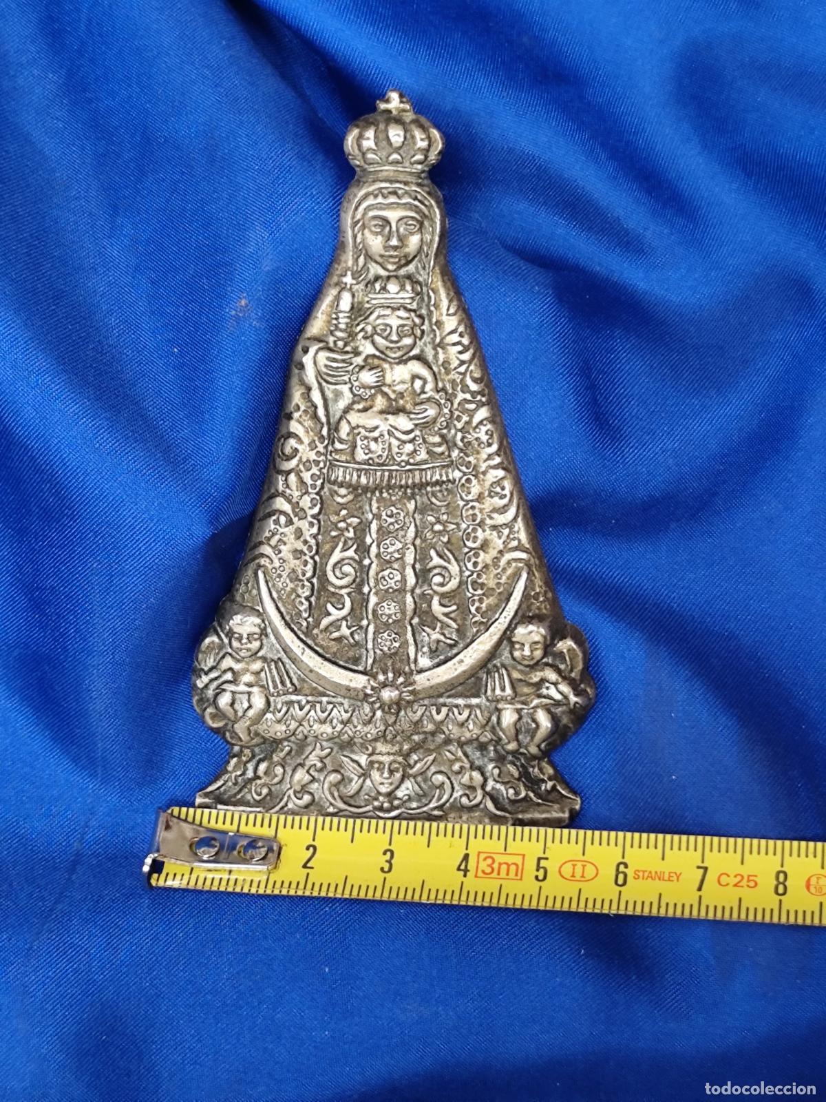 Antig&uuml;edades: PLACA IMAGEN VIRGEN DEL ROCIO - Foto 2