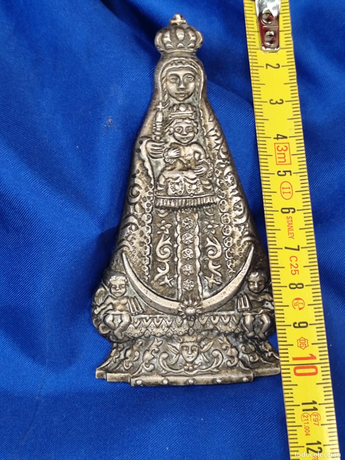 Antig&uuml;edades: PLACA IMAGEN VIRGEN DEL ROCIO - Foto 4