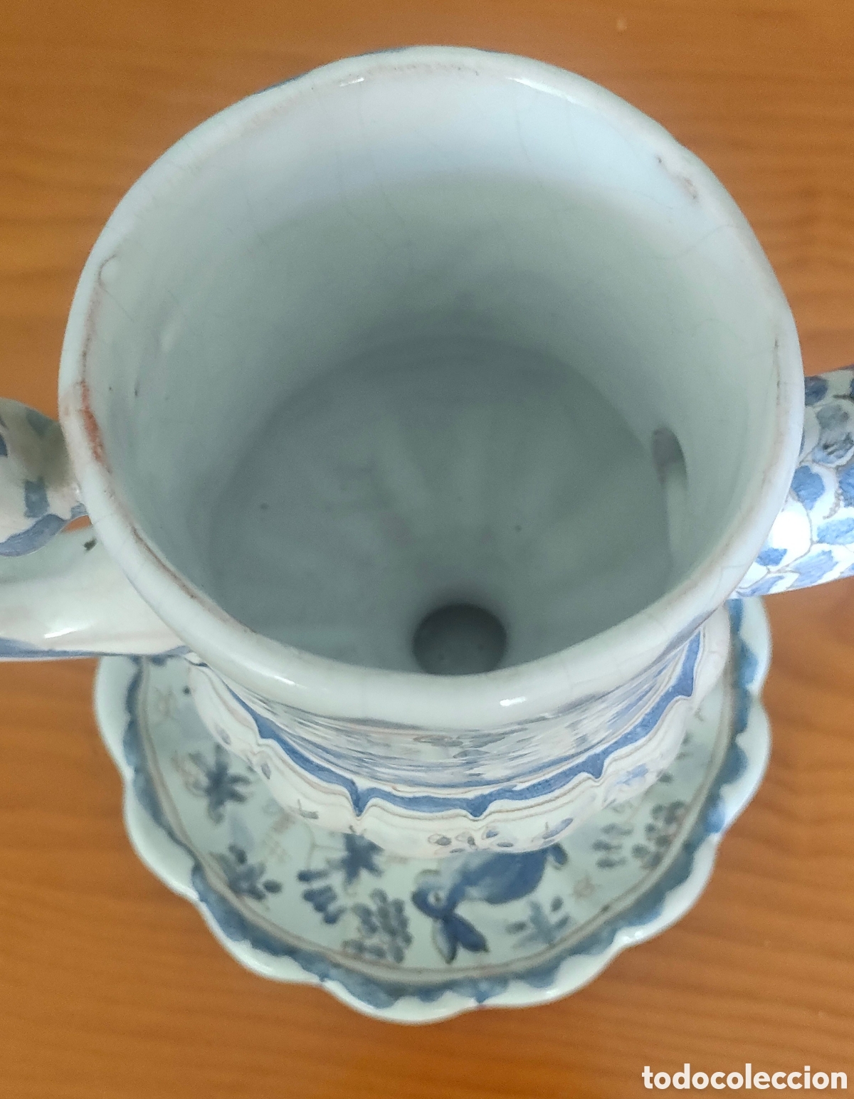 Antig&uuml;edades: Jarr&oacute;n tipo tetera de porcelana - Foto 3