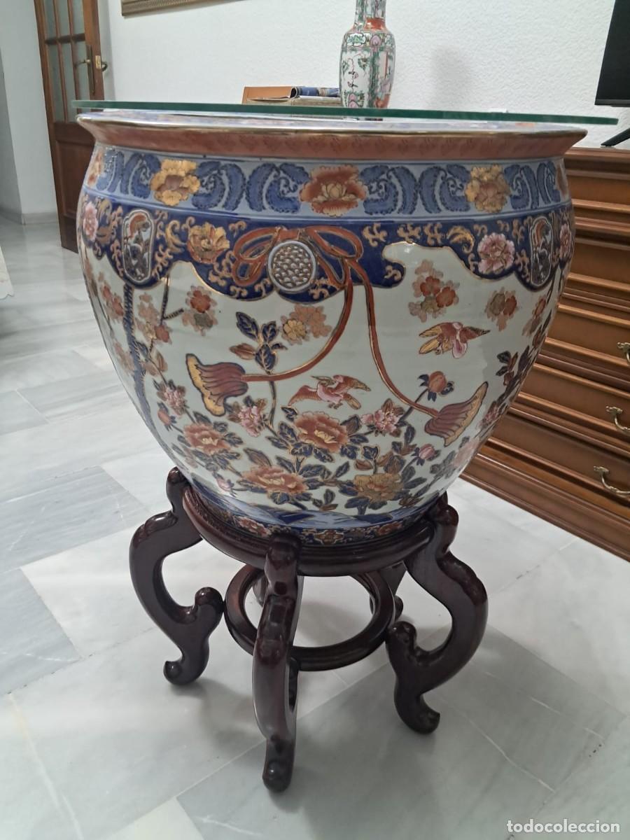 Antig&uuml;edades: Pecera de porcelana china. - Foto 1