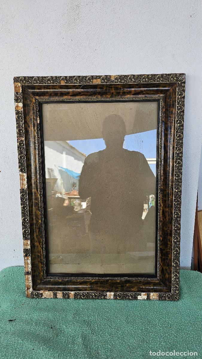 Antig&uuml;edades: marco antiguo en madera - Foto 1