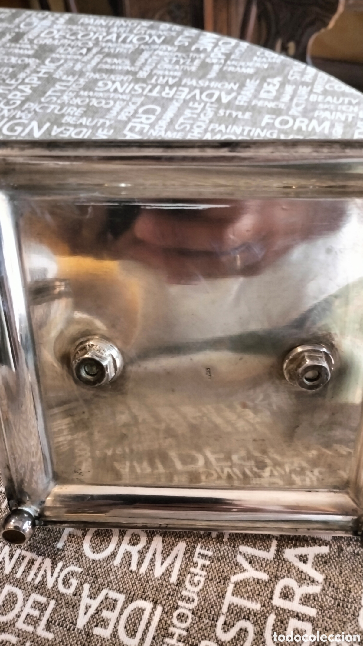 Antig&uuml;edades: Vinagrera de plata completa - Foto 5