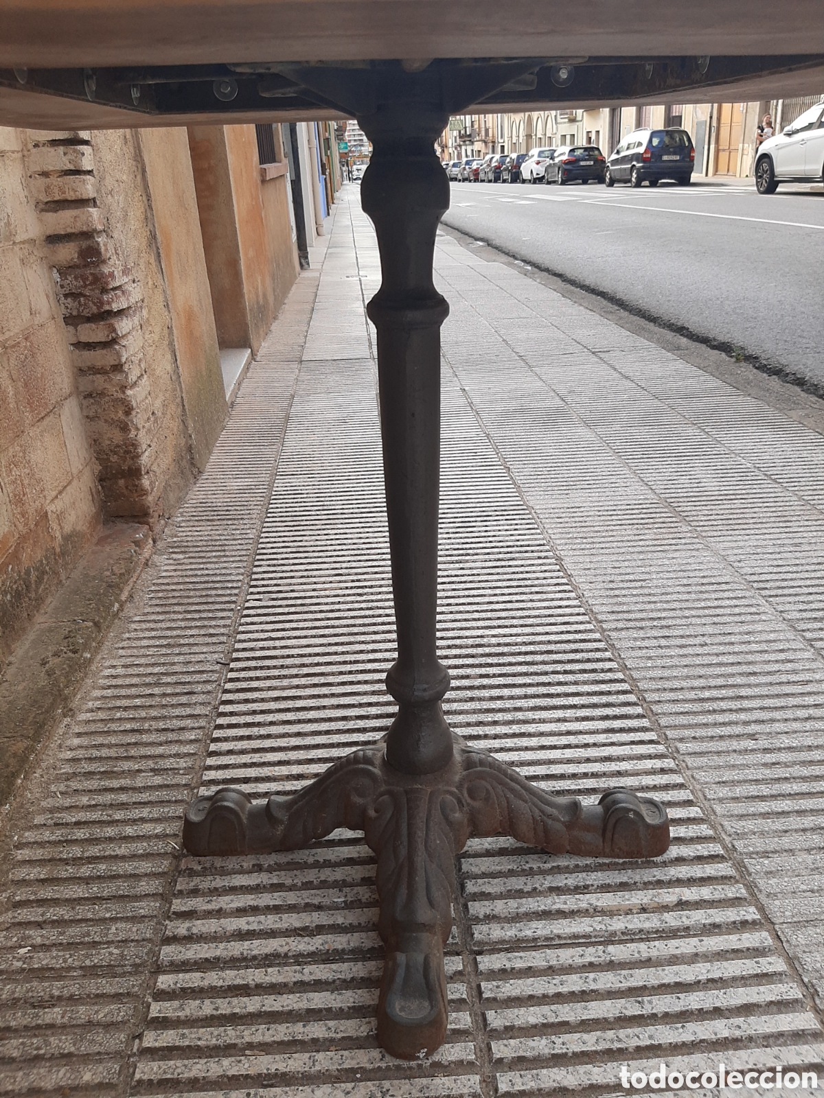 Antig&uuml;edades: Mesa antigua cuadrada - Foto 7