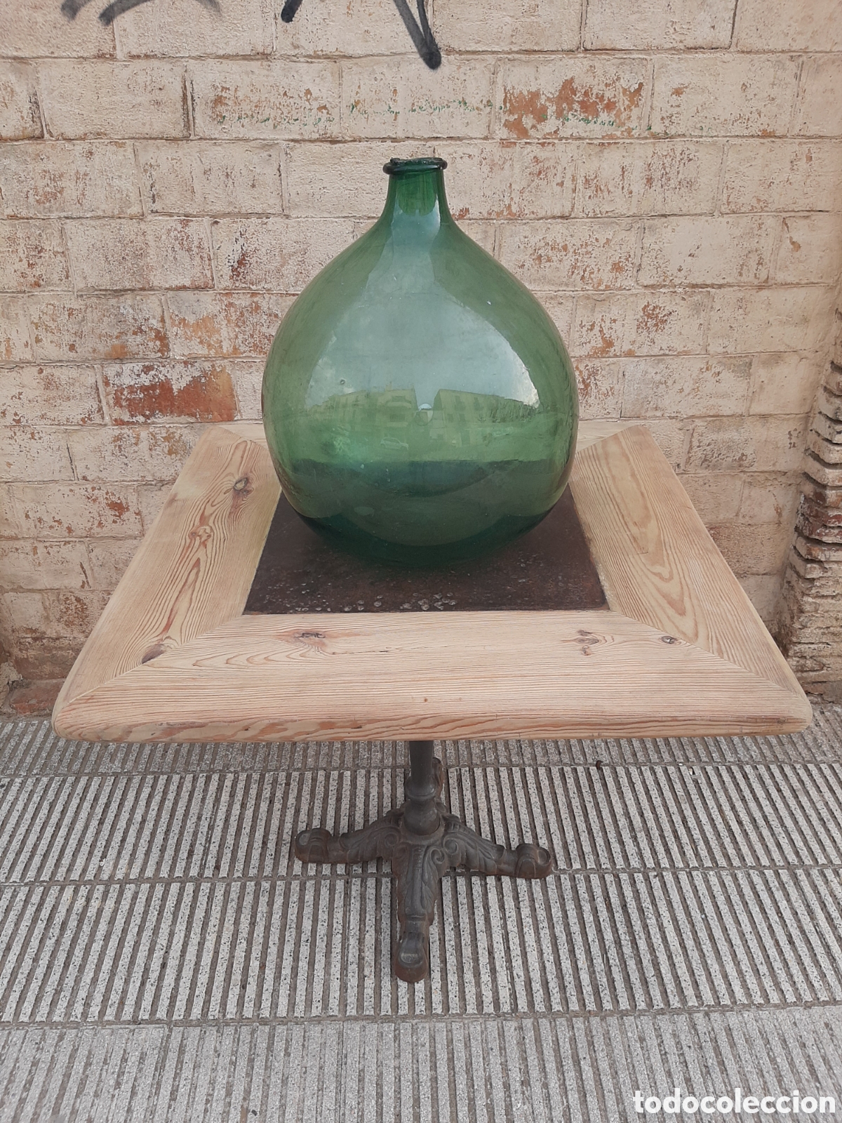 Antig&uuml;edades: Mesa antigua cuadrada - Foto 10
