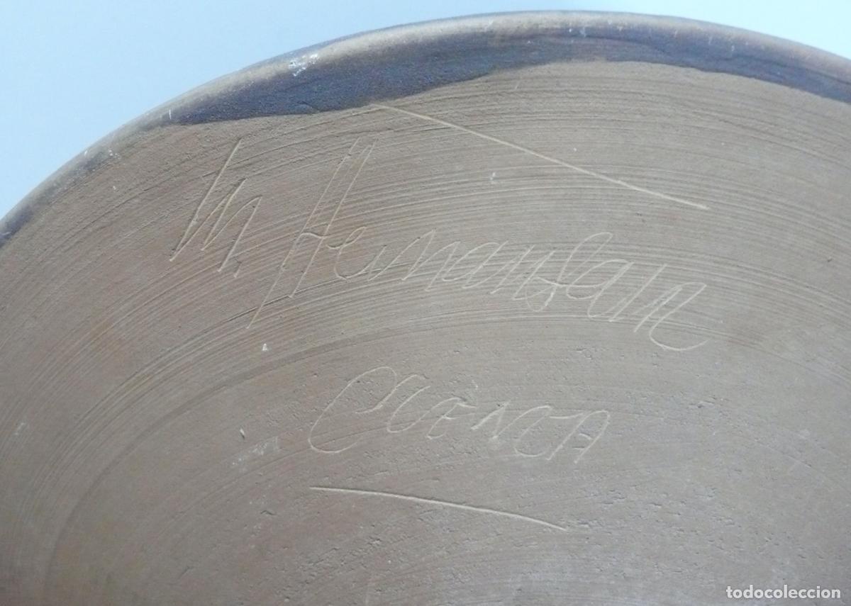 Antig&uuml;edades: PLATO DE CERAMICA DECORADO - Foto 3
