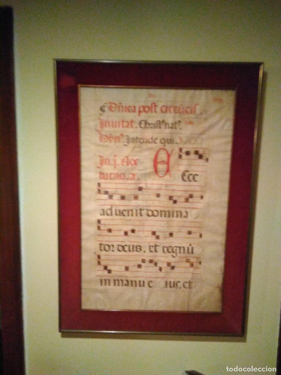 Antig&uuml;edades: C&oacute;dices musicales medievales - Foto 2