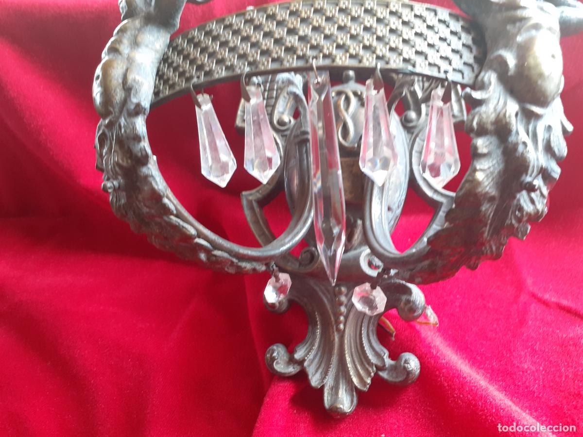 Antig&uuml;edades: Aplique bronce querubines - Foto 2