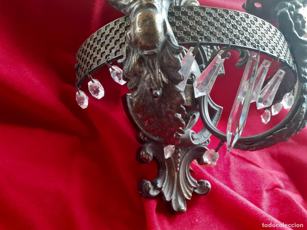 Antig&uuml;edades: Aplique bronce querubines - Foto 6