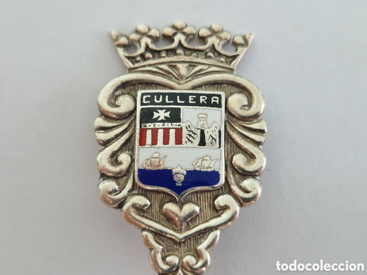 Antig&uuml;edades: CUCHARRILLA DE PLATA CULLERA CONTRASTE - Foto 1