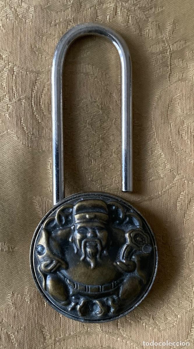 Antig&uuml;edades: CURIOSO CANDADO BRONCE PARA VENERAR A LOS DIOSES - Foto 2