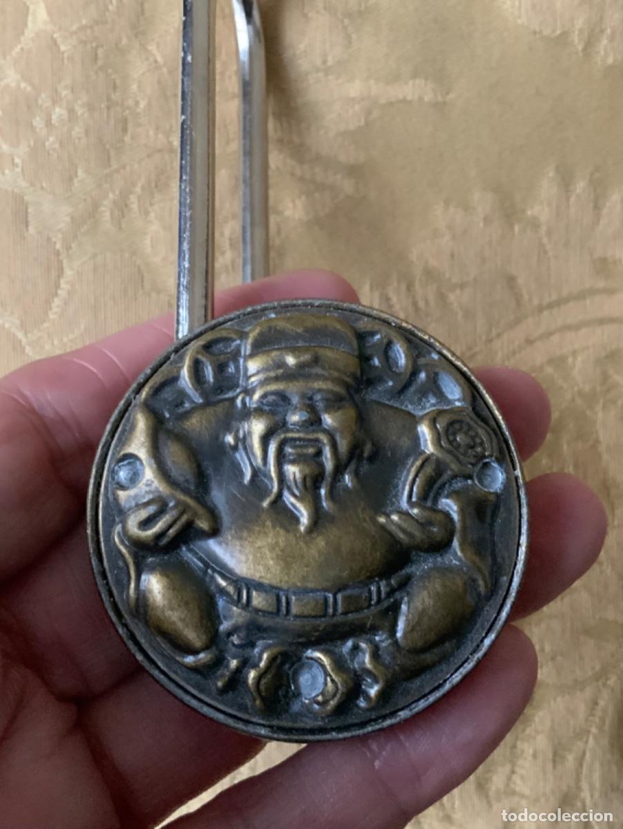 Antig&uuml;edades: CURIOSO CANDADO BRONCE PARA VENERAR A LOS DIOSES - Foto 8